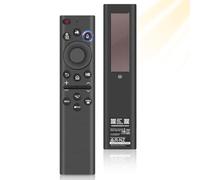 Para Samsung Smart TV Control remoto solar, control de voz, carga USB-C | Emparejamiento rápido 5-7s | Universal 2019-2026 & VG-TM2560EN | Tecla IA exclusiva | ABS ecológico a prueba de golpes