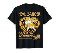 Para Sanar Cáncer para con Dios nada es imposible Camiseta