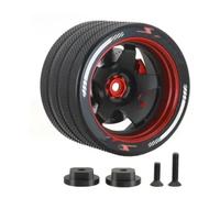 Para Sanwa MT4 MT5 M12 M17 Para Futaba 4px 7px 10px Para Flysky NB4 Ko Ex Next Wfly X9 Volante De Control Remoto RC Maquetas Orugas RC(Red,A)