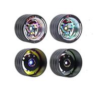 Para Sanwa MT4 MT5 M12 M17 Para Futaba 4px 7px 10px Para Flysky NB4 Ko Ex Next Wfly X9 Volante De Control Remoto RC Maquetas Orugas RC(White,A)