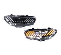 Para Scirocco 3 Para TSI Para TDI R 2009-2017 Conjunto Lámparas Delanteras | Faro Coche Faros LED Proyectores DRL Señal Giro Secuencial Conjunto Faros Aelanteros