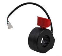 Para scooter eléctrico acelerador acelerador acelerador dedo para un mejor control de velocidad (rojo)