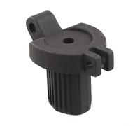 Para scooter eléctrico Ninebot Max con mango plegable de repuesto de parte superior, componente de vástago de aleación de aluminio con alto para resistencia al impacto, acabado negro para una mayor