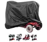 para scooter, protección contra la lluvia para motocicleta, elástica portátil para scooter eléctrico, 55.12 x 27.17 x 36.22 pulgadas, ideal para ejercicio, turismo, motocross, viajes
