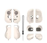 Para SCUF Nomad Gamepad Funda protectora de silicona a prueba de caídas Funda de almacenamiento a prueba de polvo Funda blanda de color sólido Simple consola de juegos Accesorios (Blanco claro)