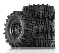 para SCX10 II III Pro para TRX4 para TRX6 D90 VS4-10 para MST CFX 2, 1/10 Neumáticos Rueda Coche Trepador Control Remoto Modelo Accesorio Piezas Mejora Neumáticos