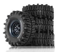 para SCX10 II III Pro para TRX4 para TRX6 D90 VS4-10 para MST CFX 2, 1/10 Neumáticos Rueda Coche Trepador Control Remoto Modelo Accesorio Piezas Mejora RC Coche NeumáTico Piezas
