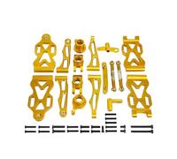 para SCY 16101 16102 16103 16101Pro 16102Pro 16103Pro 16104 16106 16201 1/16 Kit Copa Dirección Brazo Suspensión Aluminio Piezas Coche RC Balancines