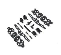 para SCY 16101 16102 16103 16104 16106 16201 1/16 Coche RC Piezas Metal Mejoradas para El Juego Bielas Copa Dirección del Basculante Piezas