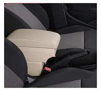 Para Seat Caja Reposabrazos Para Ibiza 6j Para Ibiza 6L Contenido La Tienda Central Caja Almacenamiento Con Portavasos Cenicero Productos Con USB Caja Almacenamiento Apoyabrazos(A4 Beige 7USB)