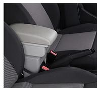 Para Seat Caja Reposabrazos Para Ibiza 6j Para Ibiza 6L Contenido La Tienda Central Caja Almacenamiento Con Portavasos Cenicero Productos Con USB Caja Almacenamiento Apoyabrazos(B5 grey 3USB)