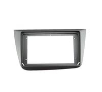 para Seat para Altea 2004-2015 9 Pulgadas Decodificador Caja CANbus Kit Panel Instalación para Radio Adaptador Panel Radio Accesorios Coche(Only Frame RHD)