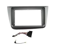 para Seat para Altea 2004-2015 9 Pulgadas Decodificador Caja CANbus Kit Panel Instalación para Radio Adaptador Panel Radio Accesorios Coche(Frame Canbus RHD)