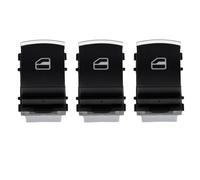 Para Seat Para ALTEA Para IBIZA V 6J5 Para LEON Para TOLEDO III 5P2 2004-2009 Botón Interruptor Eléctrico Ventanas 5ND959857 5ND959855 Interruptor control ventana coche(Button (3x))