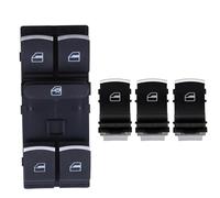 Para Seat Para ALTEA Para IBIZA V 6J5 Para LEON Para TOLEDO III 5P2 2004-2009 Botón Interruptor Eléctrico Ventanas 5ND959857 5ND959855 Interruptor control ventana coche(A Set)