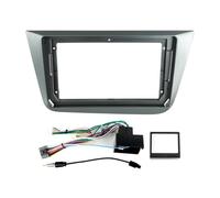 para Seat, para Altea, para León 3, para Ateca (2004+), Adaptador De 9" con Marco Izquierdo para Radio Y Panel De Salpicadero.
