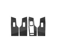 Para Seat Para Cupra León Para Formentor 2020 2021 2022 2023 2024 2025 Interruptor La Ventanilla La Puerta Elevador Pegatina Con Textura Carbono LHD YIJIAVSX