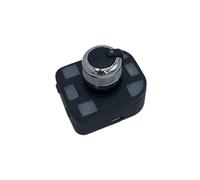 Para Seat Para Exeo 2009-2014 4F0959565 Accesorios De Coche Perilla Control Espejo Lateral Cromado Interruptor Eléctrico Botón Ajuste Botón Interruptor Retrovisor Coche