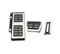Para Seat Para Ibiza 2013-2021 Cubierta De Pedal Apoyo Freno Acelerador Coche Acero Inoxidable Cubierta Pedal(AT 3PC A)