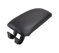 para Seat para Ibiza 6J 2009-2016 Cubierta Pestillo para Reposabrazos Consola Central Reposabrazos Caja Almacenamiento Tapa Almohadilla para Coche QAQMHVCVB(PU Leather)