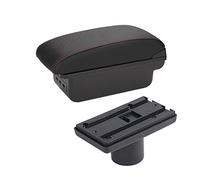 Para Seat Para Ibiza 6j 6L Caja De Reposabrazos De Coche Caja Almacenamiento De Contenido De Tienda Central Con Portavasos Cenicero Productos Con USB(B1 3USB)