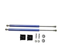 Para SEAT Para Ibiza KJ 6F 2017-2023 Capó Delantero Modificar Puntales De Gas Soporte De Elevación Amortiguadores(Blue carbon fiber)