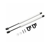 Para SEAT Para Ibiza Mk3 6L 2002-2008 Capó Delantero Modificar Puntales De Gas Amortiguador Soportes De Elevación Varillas De Apoyo Amortiguador(Silver carbon fiber)