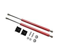 Para SEAT Para Ibiza Mk4 (6J) 2008-2017 Capó Delantero Modificar Puntales De Gas Soporte De Elevación Amortiguador(Red carbon fiber)