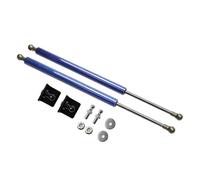 Para SEAT Para Ibiza Mk4 (6J) 2008-2017 Capó Delantero Modificar Puntales De Gas Soporte De Elevación Amortiguador(Blue carbon fiber)