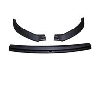 para Seat para Ibiza MK5 Standard/FR 2017-2024+ Parachoques Delantero Difusor Inferior Divisor Alerón Canard Kit Carrocería Ajuste Alerón Delantero(Carbon Look)