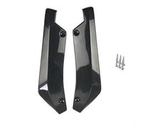 para Seat para Ibiza para Clio 4 Separador E Labios Parachoques Trasero Protector contra Arañazos Difusor Alerón Parachoques Trasero Coche(Carbon Look)