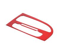 Para Seat Para Leon 2008 2009 2010 2011 2012 Fibra Carbono Aire Acondicionado Cubierta Panel Ventilación Pegatinas Embellecedoras Decoración Interiores(Red Carbon fiber)
