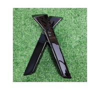 para Seat para Leon 5F FR Mk3 MK3.5 2 Piezas De Alerón De Labio para Ventana De Coche, Alerón De Techo, Borde Lateral, Aleta Trasera HETEVSCCK(Gloss Black)