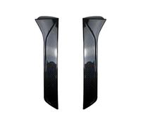 para Seat para Leon 5F FR Mk3 MK3.5 5 Alerón Trasero Techo Borde Lateral Aleta Trasera Alerón Ventana Maletero Labio Moldura Ventana Coche Alerón Labio CYPMDW(Carbon Fiber Look)