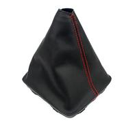 para Seat para Leon III 3 MK3 5F 2012-2016 2017 Caja De Cambios Manual Coche 5/6 Perilla Palanca De Cambios De Velocidad Manija con Bota De Cuero PU Pomos para Palanca Coche (Color : Red Line Boot)