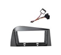 para Seat para Leon Mk2 1P 2005-2012 Marco 9 Pulgadas para Panel Instrumentos con Adaptador Cable 16 Pines Y Arnés Cableado CANbus Accesorios Coche