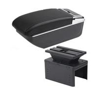 Para Seat Para Leon Mk2 Consolas Centrales Una Sola Capa Doble Cara Curva Almacenamiento Caja Herramientas Trasera Accesorios(Type D)
