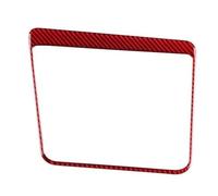 Para Seat Para León MK4 Para Formentor 2020 2021 2022 2023 2024 Adhesivo De Fibra De Carbono Suave LHD RHD Marco De Carga Inalámbrica Para Coche YIJIAVSX(For LHD Red)