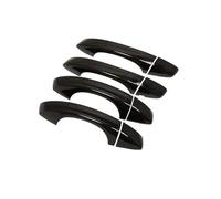 Para SEAT Para Leon para MK3 5F 2012~2019 Cubiertas de manija de puerta de coche Decoración protectora contra arañazos exteriores Coche Funda Manija Tirador Puerta(4Handle No Keyhole1)
