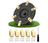 Para Segway Navimow i105E/i108E/i205 AWD/i208 AWD/i110E: Yivy Versión mejorada 1x plato portacuchillas + 30 cuchillas, plato portacuchillas & plato giratorio para robot cortacésped