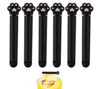 Para Sellar Bocadillos, Lindos Para Bolsas De Chips, Sellador De Para Refrigerios Reutilizables De 6 Piezas, Accesorios De Almacenamiento De Alimentos, Herramientas De