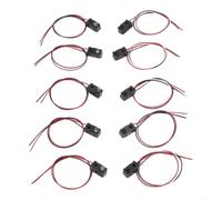 Para sensor de haz de rotura de infrarrojos, paquete de 5 para placas compatibles con Arduino, entrada de alimentación CC 3-5 V, salida de señal NPN, adecuada para detectar proyectos de contador y
