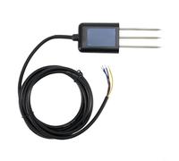 Para sensor RS485 de humedad del suelo, humedad y para/pH con protocolo ModBus-RTU, IP68 impermeable, 0-100% para HR y rango de 0-80 °C, (B)