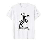 para ser Raro y Construir un Profesor de Renos de Personaje Camiseta