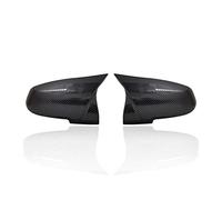 Para Serie 1 2 3 4 XM 220i 328i 420i F20 F21 F22 F23 F30 F32 F33 F36 X1 2 Piezas Tapa La Cubierta Del Espejo Retrovisor Negro Carbón Carcasa Cubiertas Espejo Retrovisor(Carbon fiber pattern)