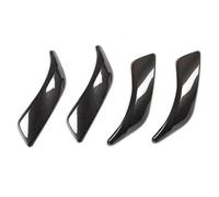 Para Serie 1/2 F20 F21 F22 F23 2014-2018 4 Unids/set Cubierta Manija Puerta Interior Estilo Fibra Carbono ABS Manija Puerta Interior Coche