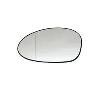 Para Serie 1 3 E82 E88 E90 E91 E92 E93 Para LCI Espejo Retrovisor Lateral Izquierdo Derecho Cristal Azul Exterior Gran Angular Cristal Retrovisor Lado(1pc Left Silver)