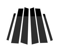 Para Serie 1 E81/E82/E87/E88 Para Hatchback 2004-2012, 6 piezas de molduras decorativas para pilares ventanas puertas sello de puerta de automóvil