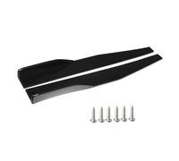 para Serie 1 F20 F21 E81 E82 E87 E88 Faldas Laterales Extensión Cubierta Divisora basculante 48cm/75cm Protector De Kit De Carrocería Faldones Laterales(75cm)