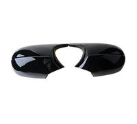 Para Serie 1 Y 3 E81 E82 E87 E88 E90 E91 E92 E93 2004-2008 Cubiertas De Espejos Retrovisores Laterales Coches 51167135097(Black)